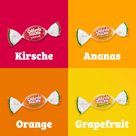 Storck California Früchte Wieloowocowe Cukierki Nadziewane 425 g