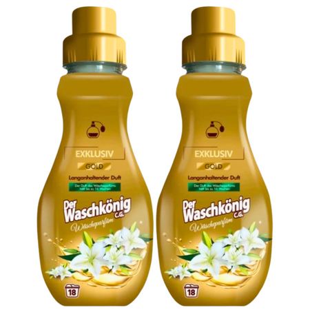 Der Waschkonig Perfumy do Prania Gold 2x18 prań