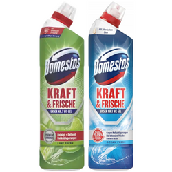 Domestos Zestaw Żel WC Ocean Lime 2 sztuki