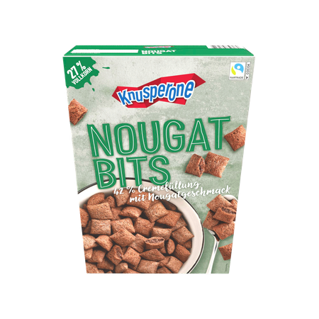 Knusperone Nugat Bits Płatki Śniadaniowe 750 g