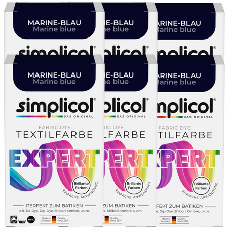 Simplicol Expert Barwnik do Tkanin Marine-Blau 150 g
