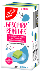 G&G Gąbki do Zastawy i Szkła 6 szt.