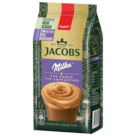 Jacobs Cappuccino Czekoladowe z Czekoladą Milka 400 g