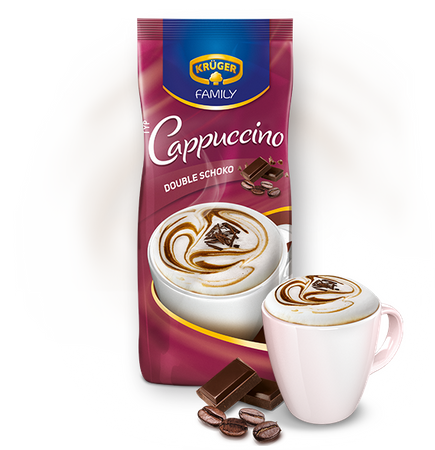 Kruger Cappuccino Double Schoko 500 g