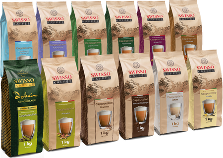 Swisso Kaffee Cappuccino Pistazie Cappuccino Pistacjowe 1kg