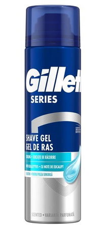 Gillette Series Sensitive Eucaliptus Żel do Golenia 200 ml