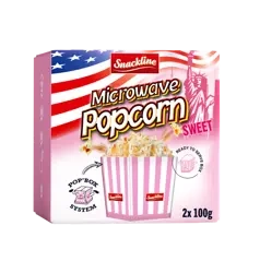 Snackline Popcorn Micro Słodki 200 g