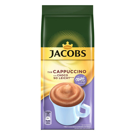 Jacobs Cappucino Leicht Czekoladowe z Czekoladą Milka 400 g