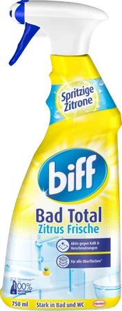 Biff Bad Total Zitrus Środek do Czyszczenia Łazienki 750 ml