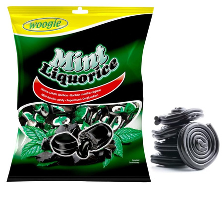 Woogie Lukrecja Miętowa 170 g