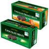 MaitreTruffout Talarki Czekoladowe Mięta, Pomarańcza 2x200g