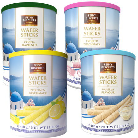 Feine Biscuits Rurki Waflowe Kakaowo-Orzechowe 400 g