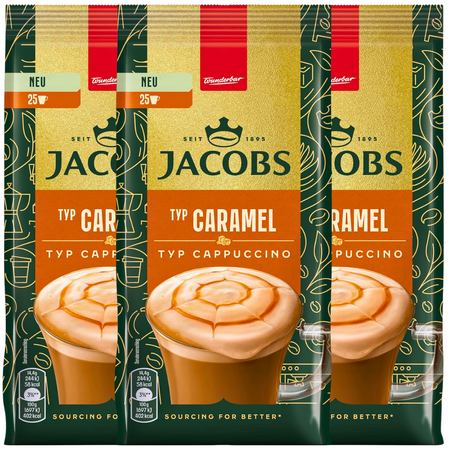 Jacobs Cappuccino Caramel 3x400 g