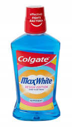 Colgate Max White Peppermint Design Edition Płyn do Płukania Jamy Ustnej 500 ml