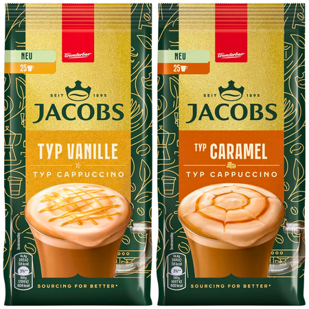 Jacobs Cappuccino Caramel i Vanille 2x400 g