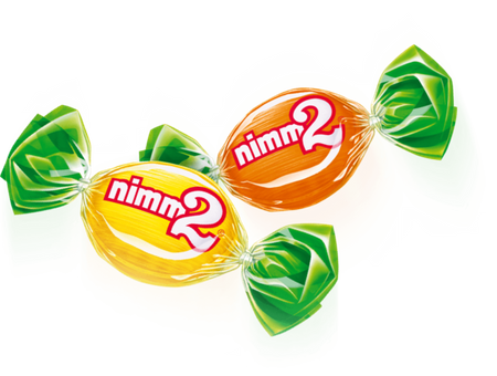nimm 2 Bonbon Cukierki Owocowe 429 g