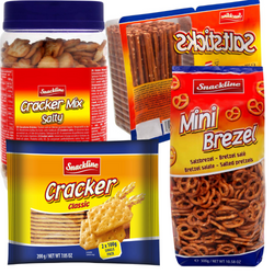 Snackline Zestaw Przekąsek 4 Rodzaje
