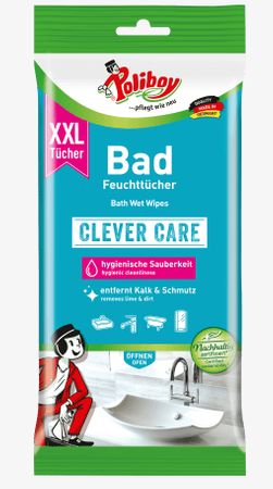 Poliboy Nawilżone Chusteczki do Czyszczenia Łazienki 24 szt.