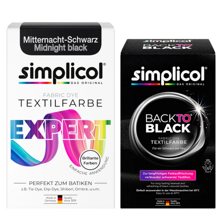 Simplicol Back to Black Barwnik do Tkanin 400 g