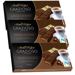 MaitreTruffout Grazioso Czekoladki z Nadzieniem Espresso 100 g