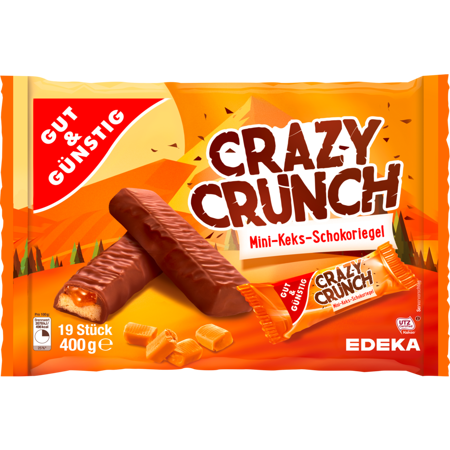 G&G Crazy Crunch Mini Batoniki Czekoladowe 400 g 