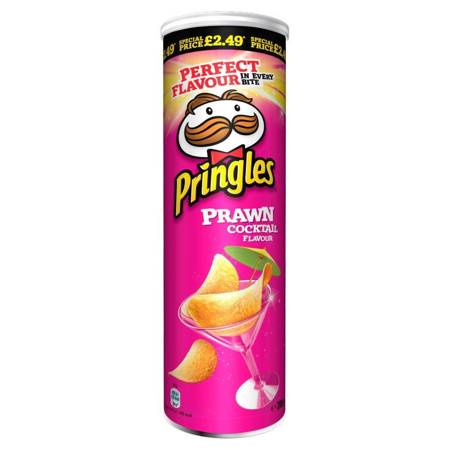 Pringles Prawn Cocktail Flavour  Koktail Krewetkowy 200 g