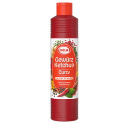 Hela Curry Gewürz Ketchup Leicht Scharf 800 ml