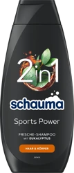 Schauma Sports Power 2in1 Szampon do Włosów 400 ml