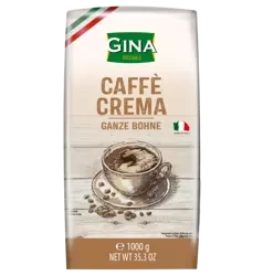 Gina Caffe Crema Kawa Ziarnista 1 kg