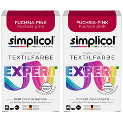 Simplicol Expert Barwnik do Tkanin Fuchsia-Pink 2x150 g
