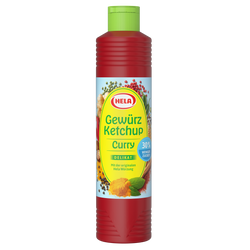 Hela Gewürz Ketchup Curry Delikat 30% mniej cukru 800 ml
