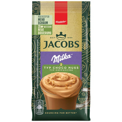 Jacobs Cappuccino Choco Nuss Orzechowe z Czekoladą Milka 400 g