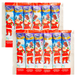 Only Lizaki Czekoladowe Świąteczne Bożonarodzeniowe 2 x 6x13 g
