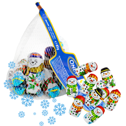 Only Bałwanki Czekoladowe Świąteczne Bożonarodzeniowe 85g