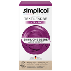 Simplicol Intensiv Barwnik do Tkanin Sinnliche-Beere Zmysłowa Jagoda 
