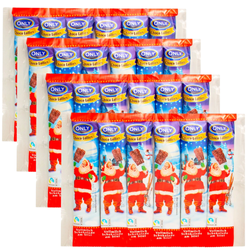 Only Lizaki Czekoladowe Świąteczne Bożonarodzeniowe 4 x 6x13 g