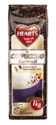 Hearts Cappuccino Karamell  z Aromatyczną Nutą Karmelu 1 kg