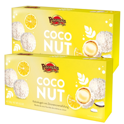 Papagena Kulki Kokosowe z Kremem Cytrynowym 2x120 g