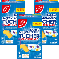 G&G Chusteczki Wyłapujące Kolor i Brud XL 3 x 50 sztuk