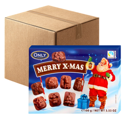 Only Czekoladki Mleczne Mikołaje 22x100 g