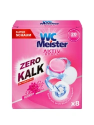 WC Meister Aktiv Kraft WC  Blumen Tabletki Odkamieniające 8 szt.