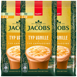 Jacobs Cappuccino Vanille 3x400 g