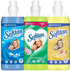 Softlan Zestaw Niemieckich Płyn do Płukania 3x1l