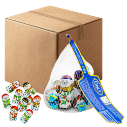 Only Bałwanki Czekoladowe Świąteczne Bożonarodzeniowe 24x85g