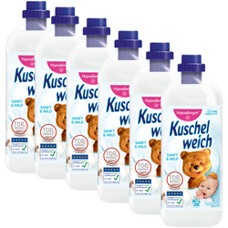 Kuschelweich Sanft & Mild Płyn do Płukania 6x1l