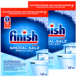 Finish Sól do Zmywarki 2 x 1,2 kg