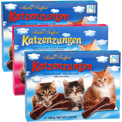 MaitreTruffout Kocie Języczki Zestaw Mix 3x100g