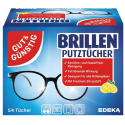 G&G Chusteczki Nawilżone do Czyszczenia Okularów 54 szt.