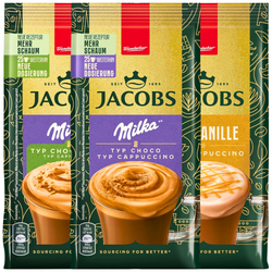 Jacobs Cappuccino Choco, Nuss, Vanille 3x400 g