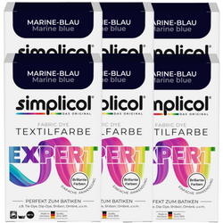 Simplicol Expert Barwnik do Tkanin Marine-Blau 6x150 g
